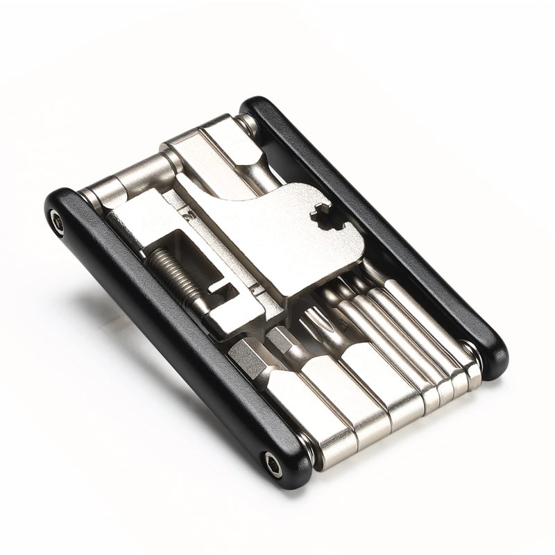 CECO-USA 17 Function Bike Tool with Chain Breaker â€“ Bicycle Multi Tool â€“ Ultra Slim, Compact Pocket Sized, Lightweight â€“ High Strength CR-V 6150 Tool Steel â€“ Easy To Carry - Image 1